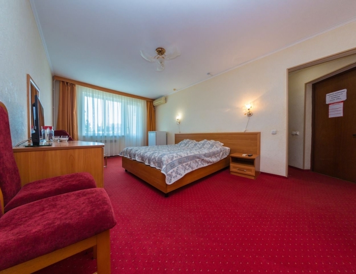 Стандарт двухместный без балкона (корпус 1/ этаж 4) - Санаторий «Парус» Анапа