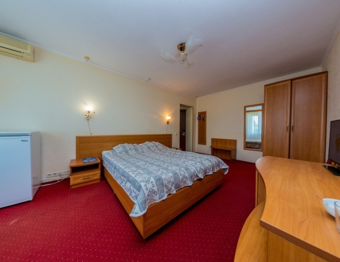 Стандарт одноместный без балкона (корпус 1/ этаж 4) - Санаторий «Парус» Анапа