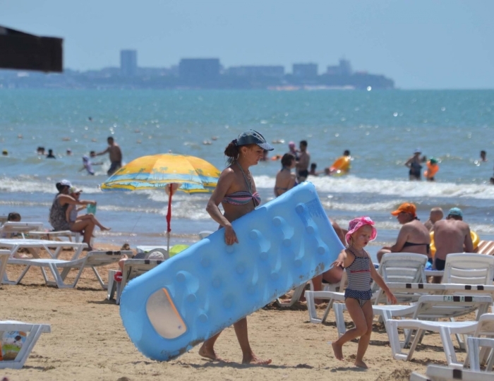 Пляж - Санаторий «Парус» Анапа